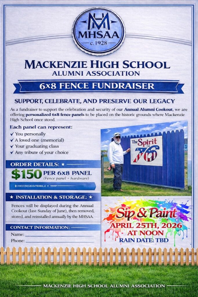 MHSAA 6x8 Fence Fundraiser